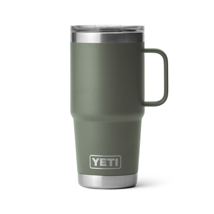 Yeti Rambler Camp Green 20oz Travel Mug