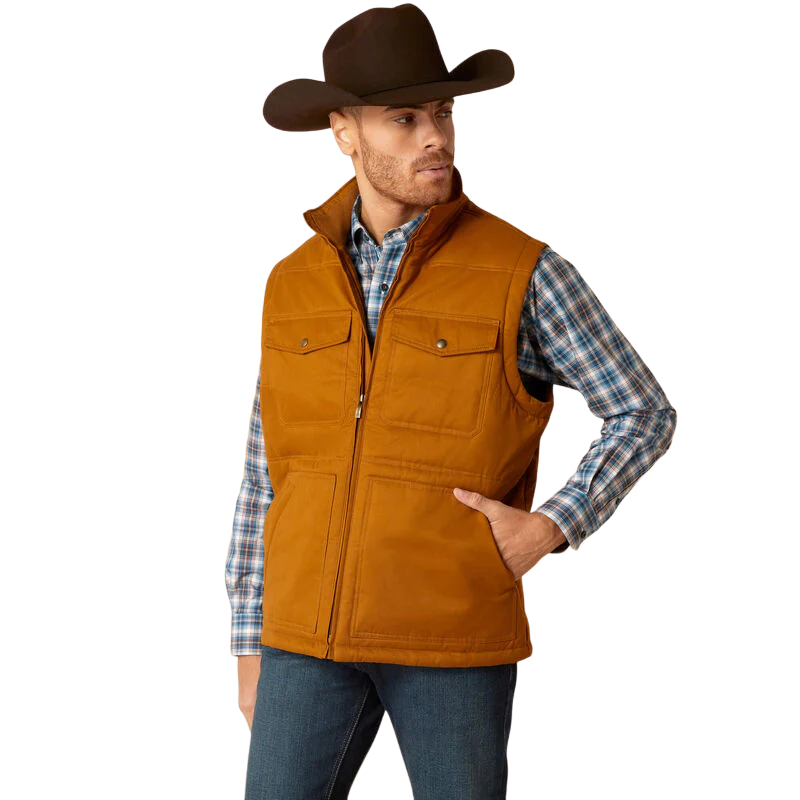 Ariat Men's Grizzly 2.0 Canvas Concealed Carry Vest