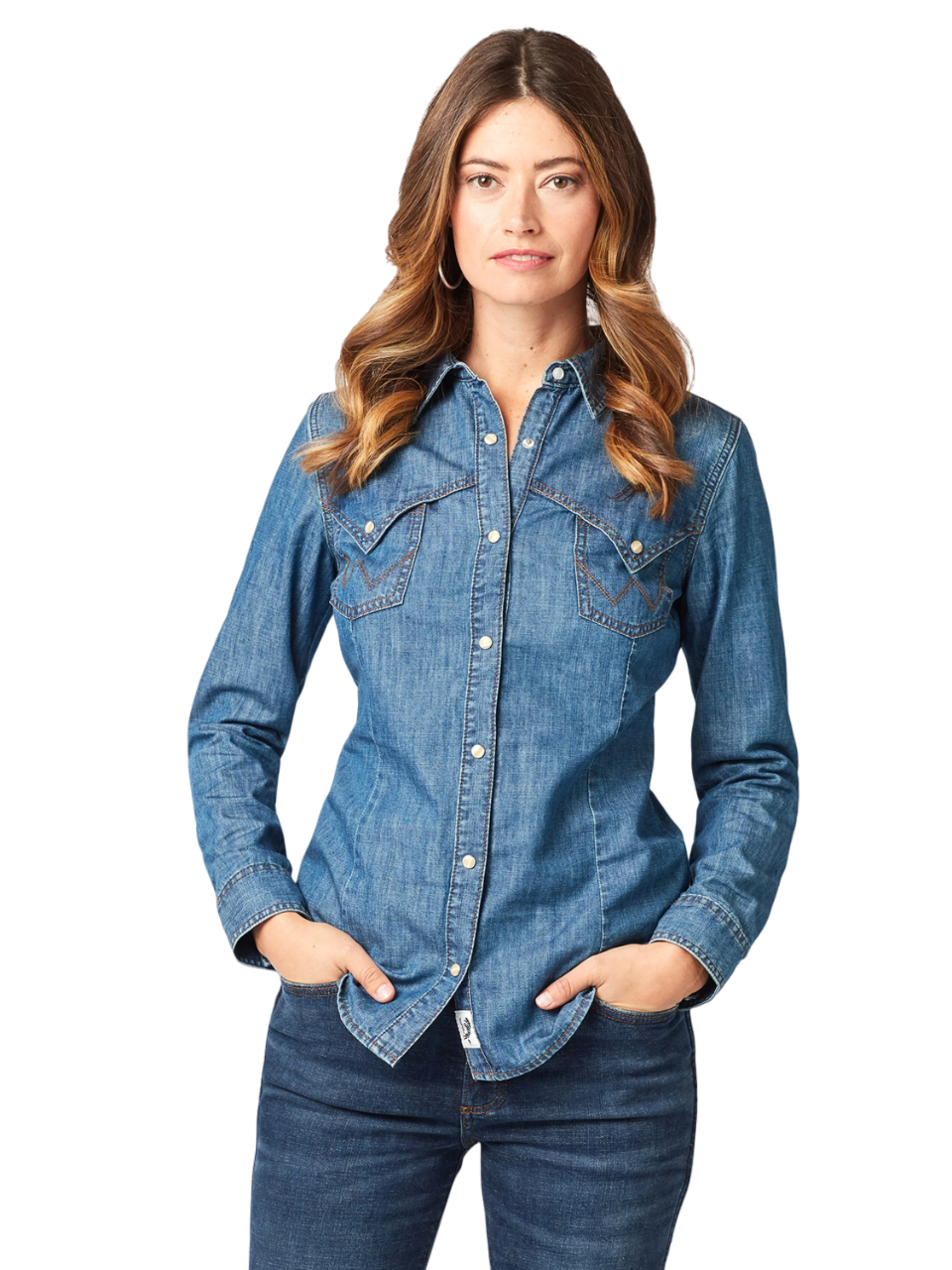 Wrangler Women's Retro Americana Snap Front Shirt