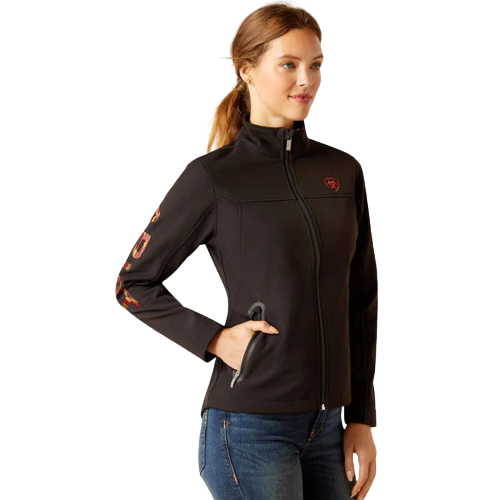 Ariat Women's Black New Team Softshell Jacket