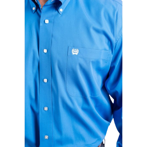 Cinch Men's Blue Classic Fit Shirt