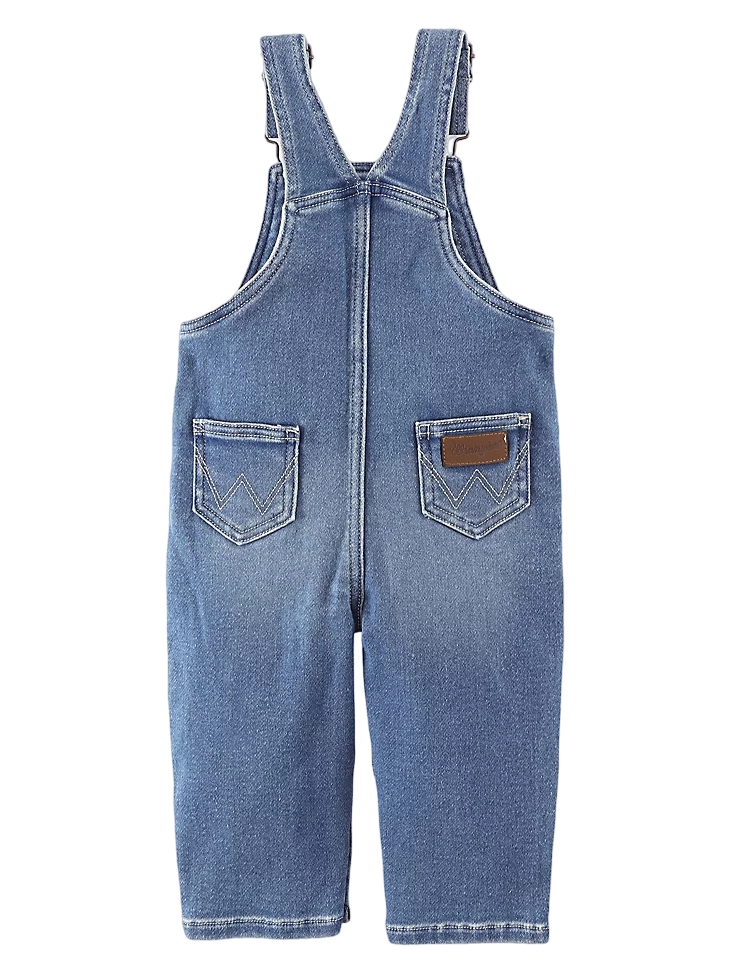 Wrangler Infant Girl's In Myra Denim Blue Overall