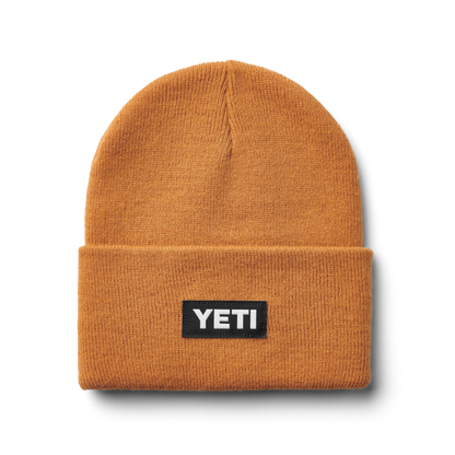Yeti Logo Gold Badge Beanie