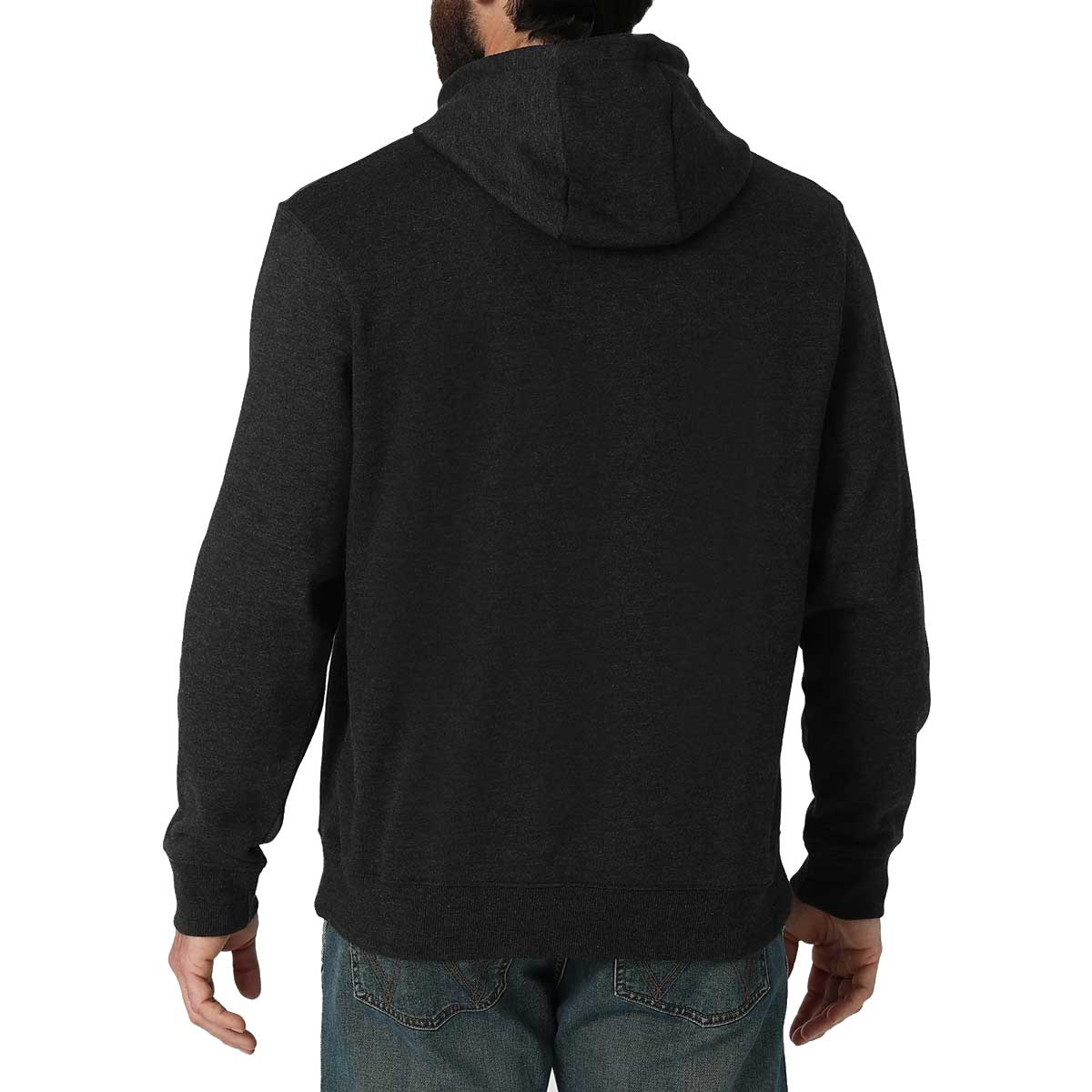 Wrangler Men's Longhorn American Flag Pullover Hoodie