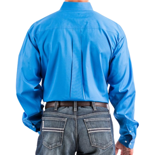 Cinch Men's Blue Classic Fit Shirt