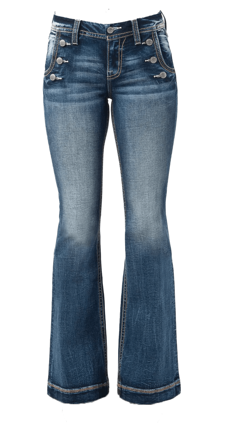 Miss Me Mid Rise Flare Jeans