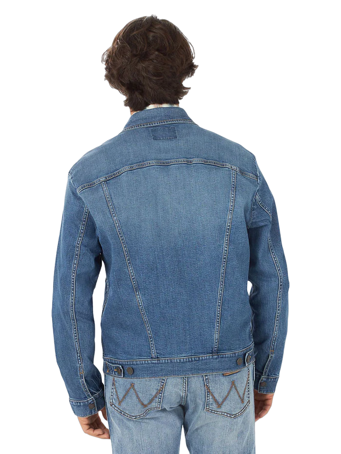 Wrangler Men's Retro Denim Blue Jacket