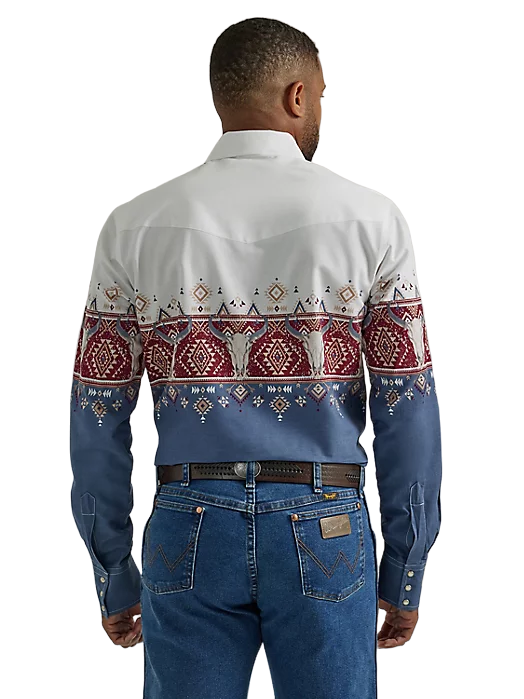 Wrangler WESTERN SHIRT IN FORMULA RED Wrangler WESTERN SHIRT IN FORMULA RED
