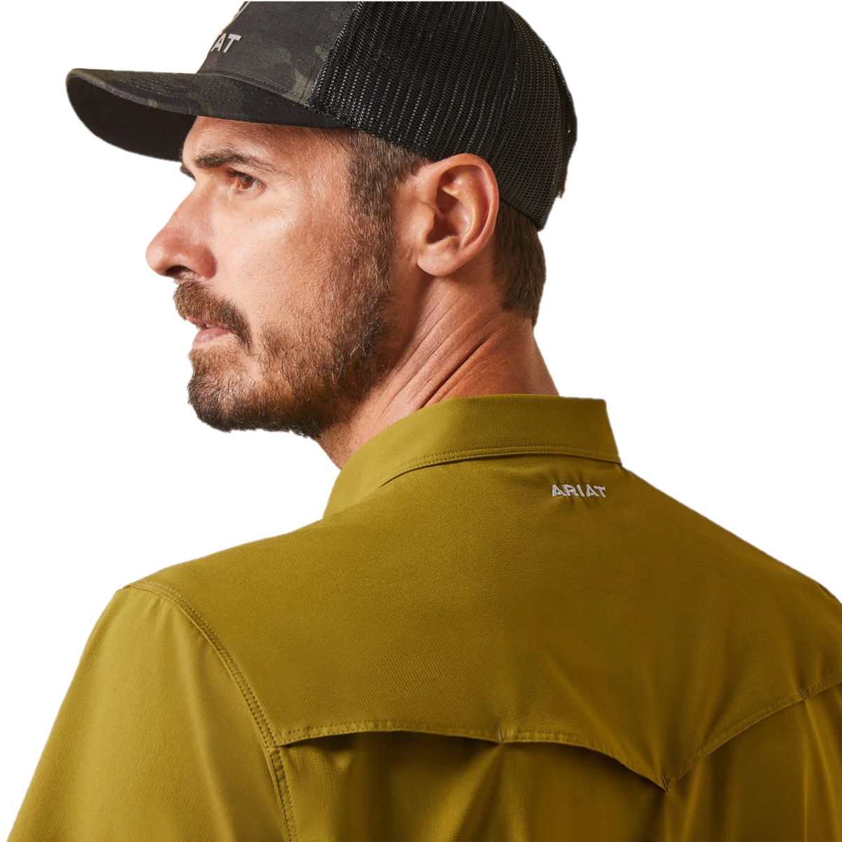 Ariat Men's VentTEK Avocado Green Shirt