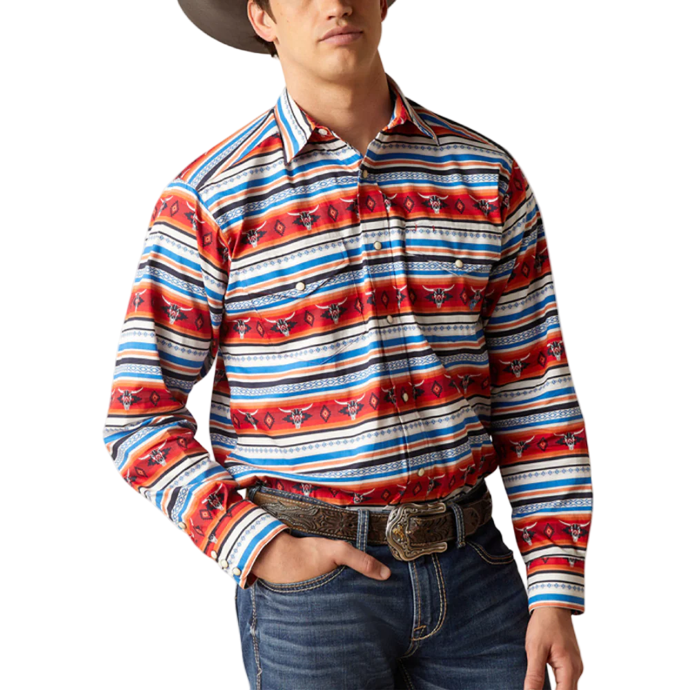 Ariat Men's Pratt Classic Fit Multicolor Shirt