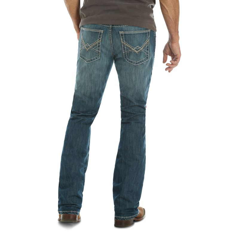 Wrangler Rock 47 Slim Fit Boot Cut Jeans