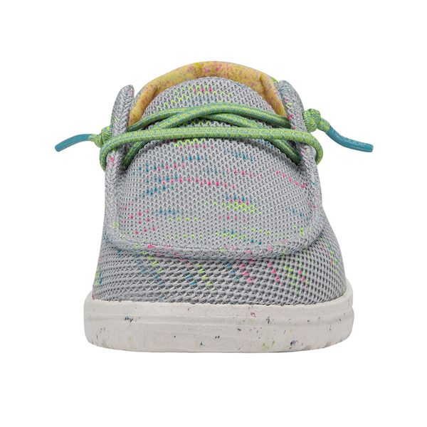 Hey Dude Women's Wendy Sox Glow Blu Casual Shoe