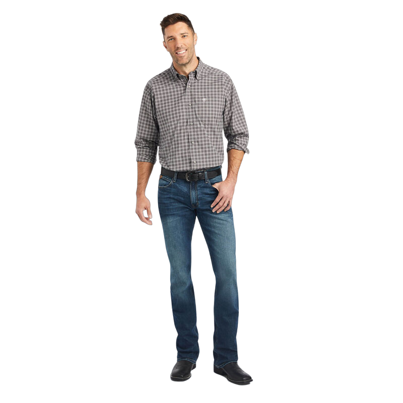 Ariat Men's Pro Series Wiley Stretch Black Shirt