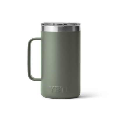 YETI Rambler 24oz  大容量710mlマグカップ　グリーン Amazon.com: YETI Rambler 24 oz Mug, Vacuum Insulated