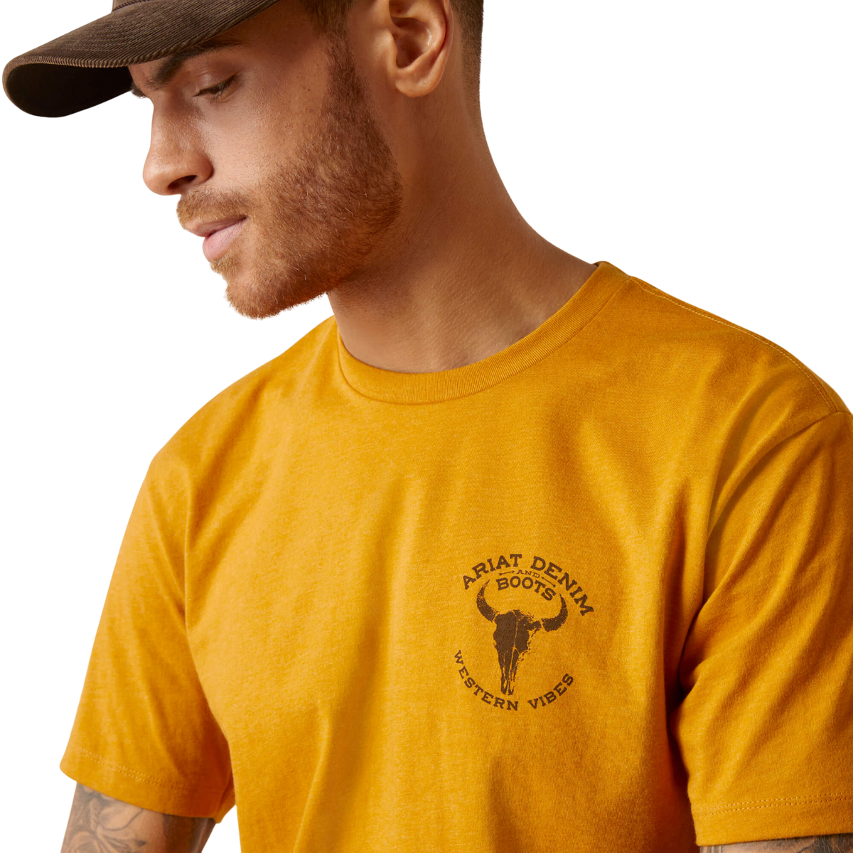Ariat Men's Bison Skull T-Shirt