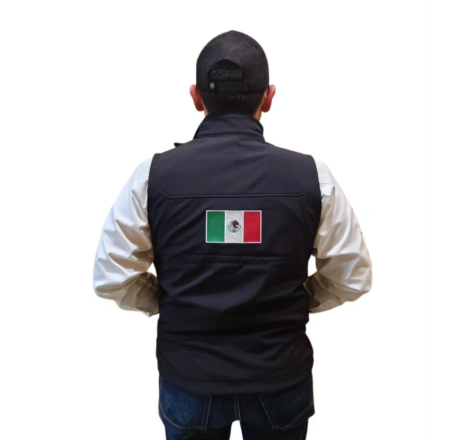 Ariat Men's Team Softshell Mexico Vest