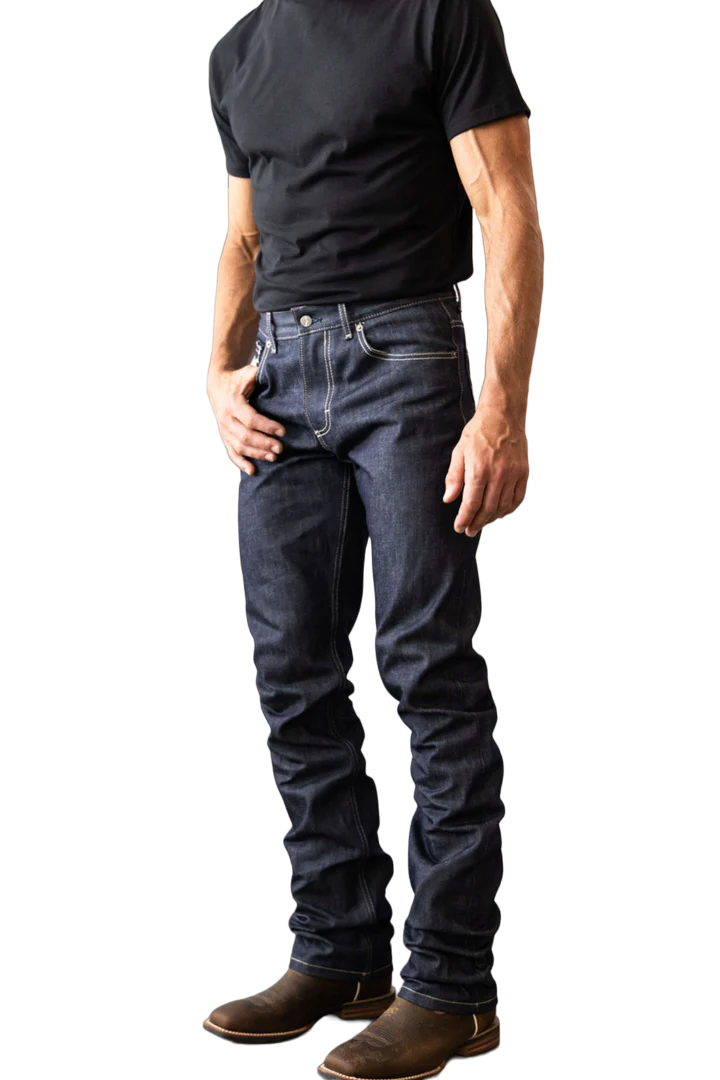 Kimes Ranch Men's Raw James Blue Jeans