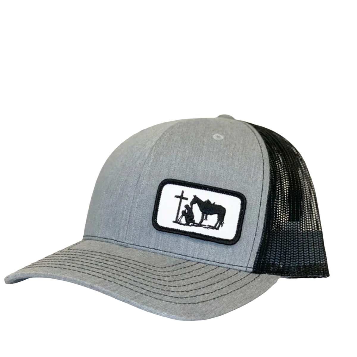 Dally Up Men's Black Cowboy At The Cross Cap
