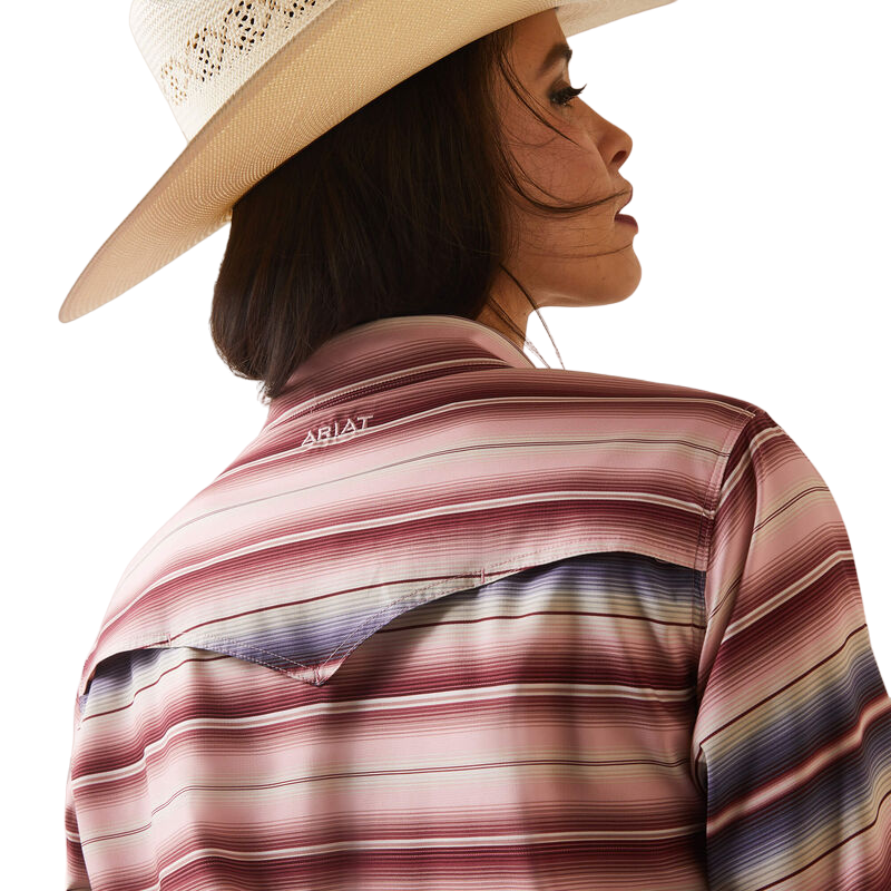 Chemise Ariat Western VentTek Blue Paisley - Femme 10058801 | La Chambrière Chemise Ariat Western VentTek Blue Paisley - Femme 10058801 | La Chambrière