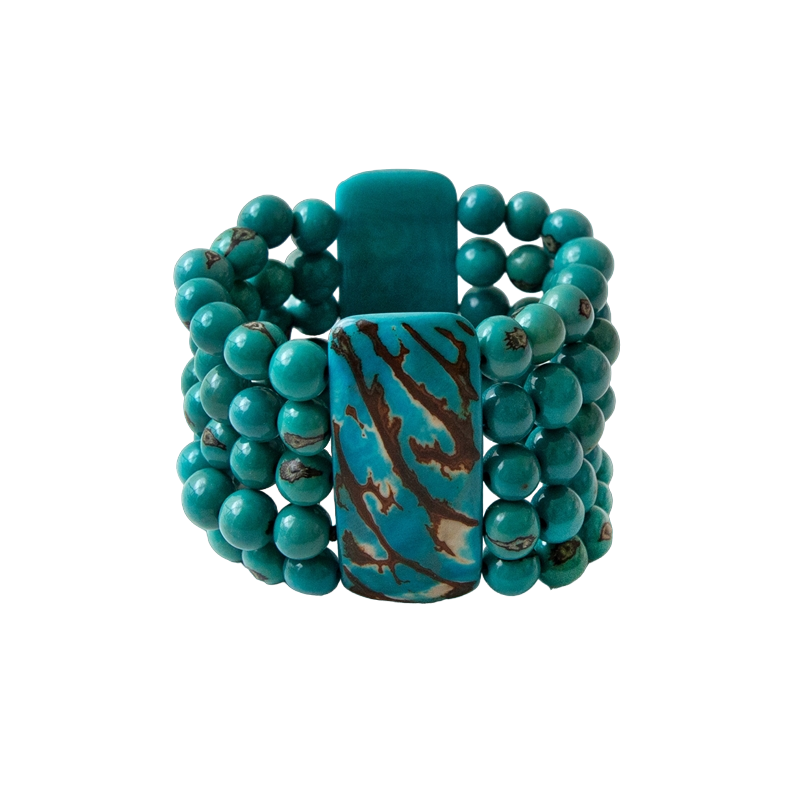 Tagua Women's Merida Turquoise Bracelet