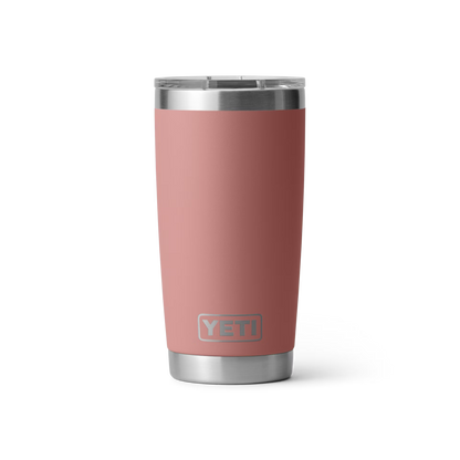 Yeti Rambler 20oz Sandstone Pink Tumbler