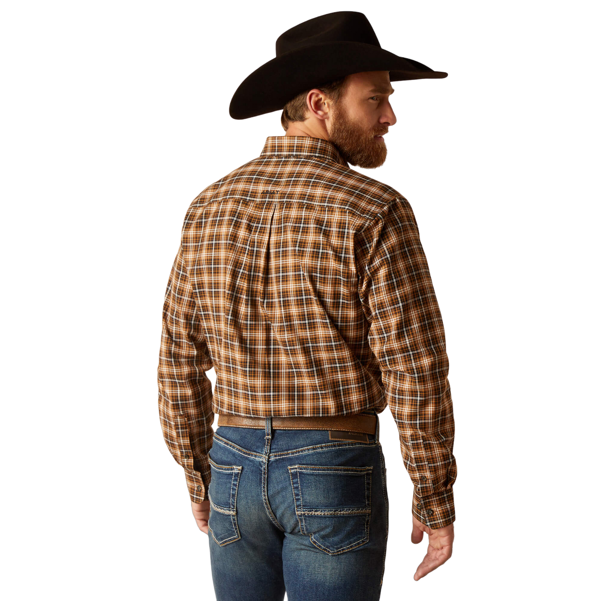 Ariat Men's Pro Series Norris Brown Shirt