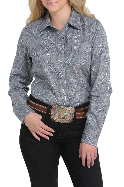 Cinch Women’s Flower Snap Multicolor Shirts