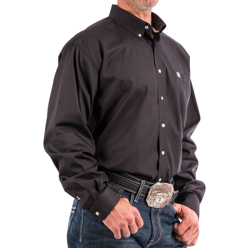 Cinch Men's Classic Fit Black Shirt