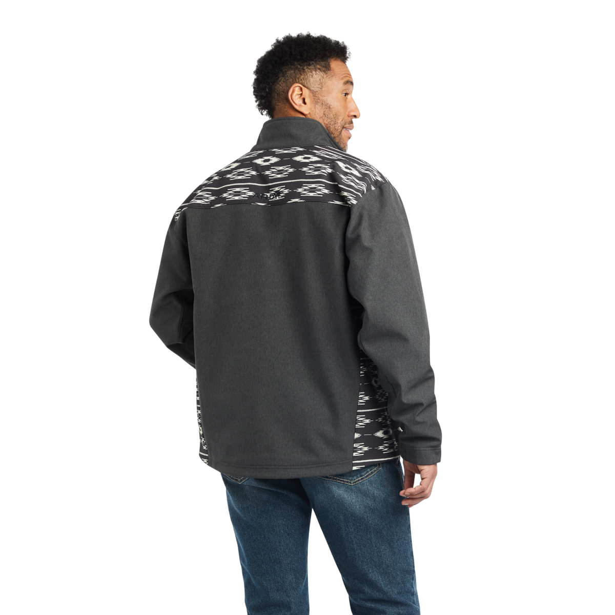 Ariat Men's Charcoal Vernon 2.0 Chimayo Softshell Jacket
