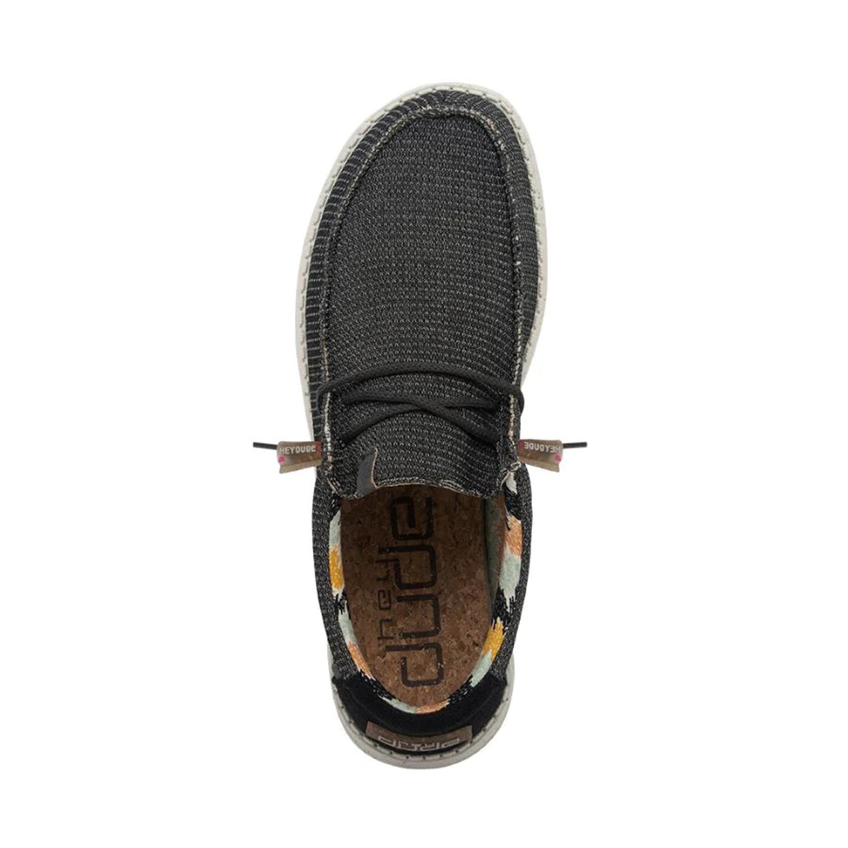 Hey Dude Men's Wally Grey Shoes