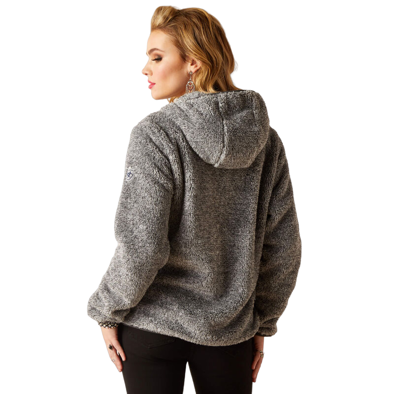 Ariat Women's Lurex Berber Grey Hoodie