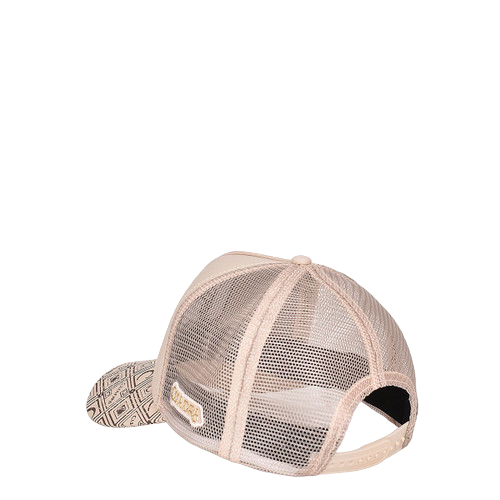 Cuadra Men's Beige Ostrich Mesh Cap