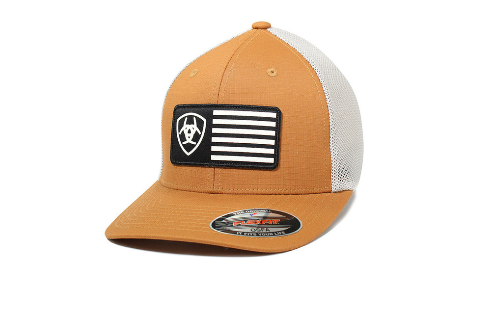 Shop M&F Ariat Flexfit Flag Cap for Quality Western Style – The Boot Jack