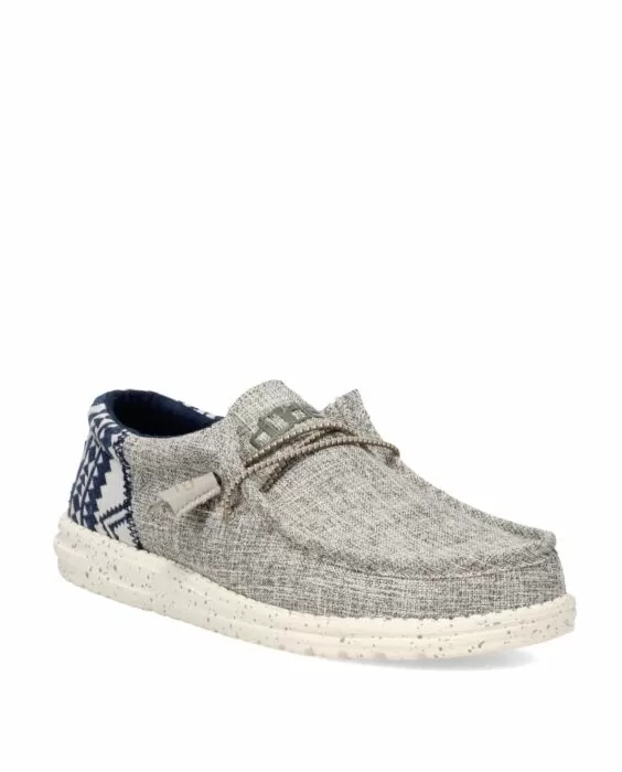 Hey Dude Men's Wally Funk Desert Taupe Shoes