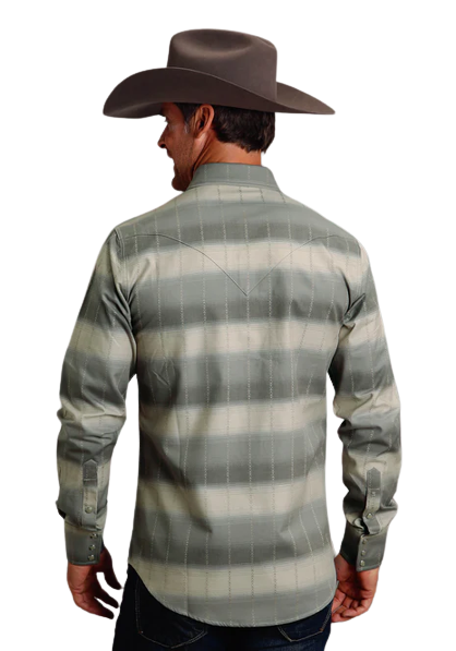 Stetson Apparel Men's Aztec Print Shirt