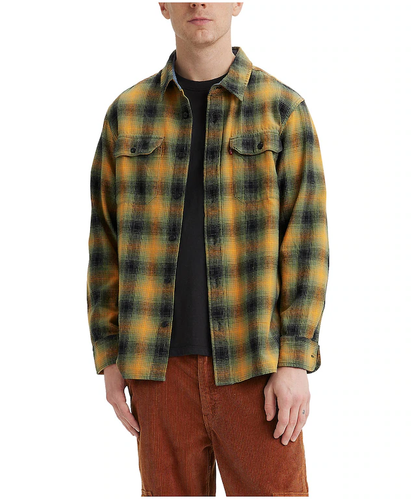 Levis flannel shirt best sale