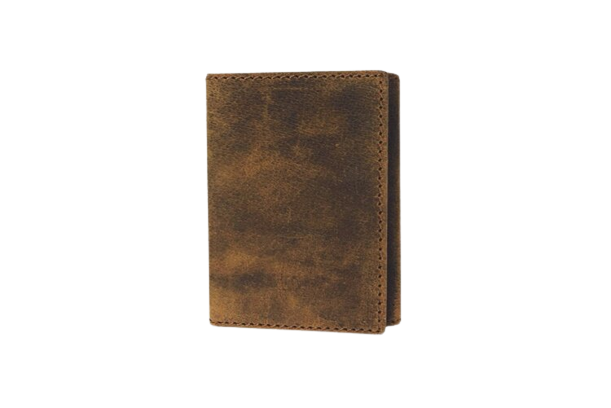 Gem Dandy Men's Brown Tri-Fold Wallet
