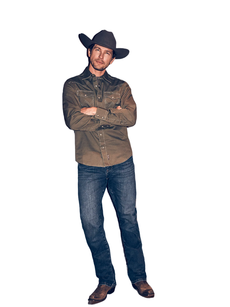 Wrangler Men's Retro Straight Indigo Blue Jean