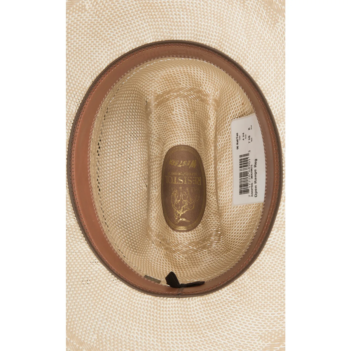 Resistol 50x Open Range Two Tone Hat Stylish Western Cattleman Crown