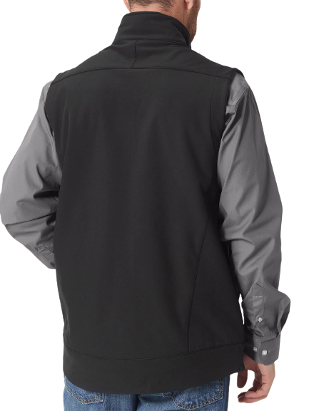 Cinch Men's Black Softshell Concealed Carry Pocket Vest
