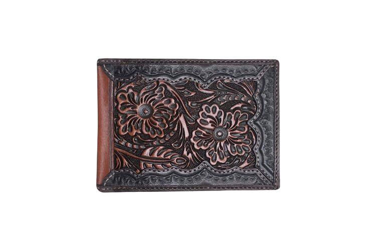 Gem Dandy Passcase Rodeo Dark Brown Wallet