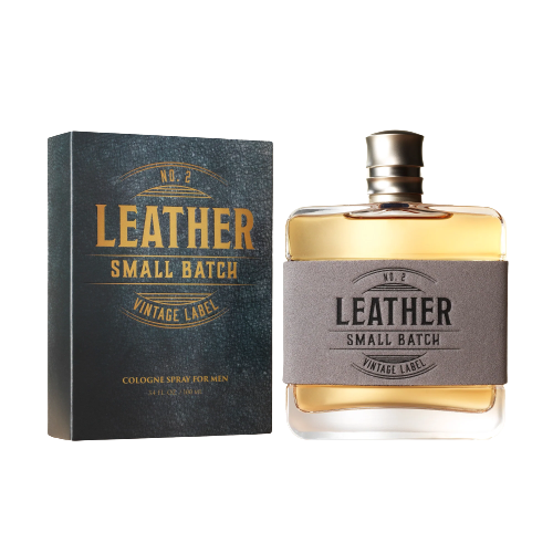 Tru Fragrance Men's Leather Small Batch Multicolor Cologne