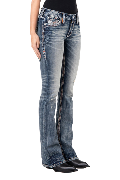 Rock Revival Women's Hila B200 Boot Cut Jeans