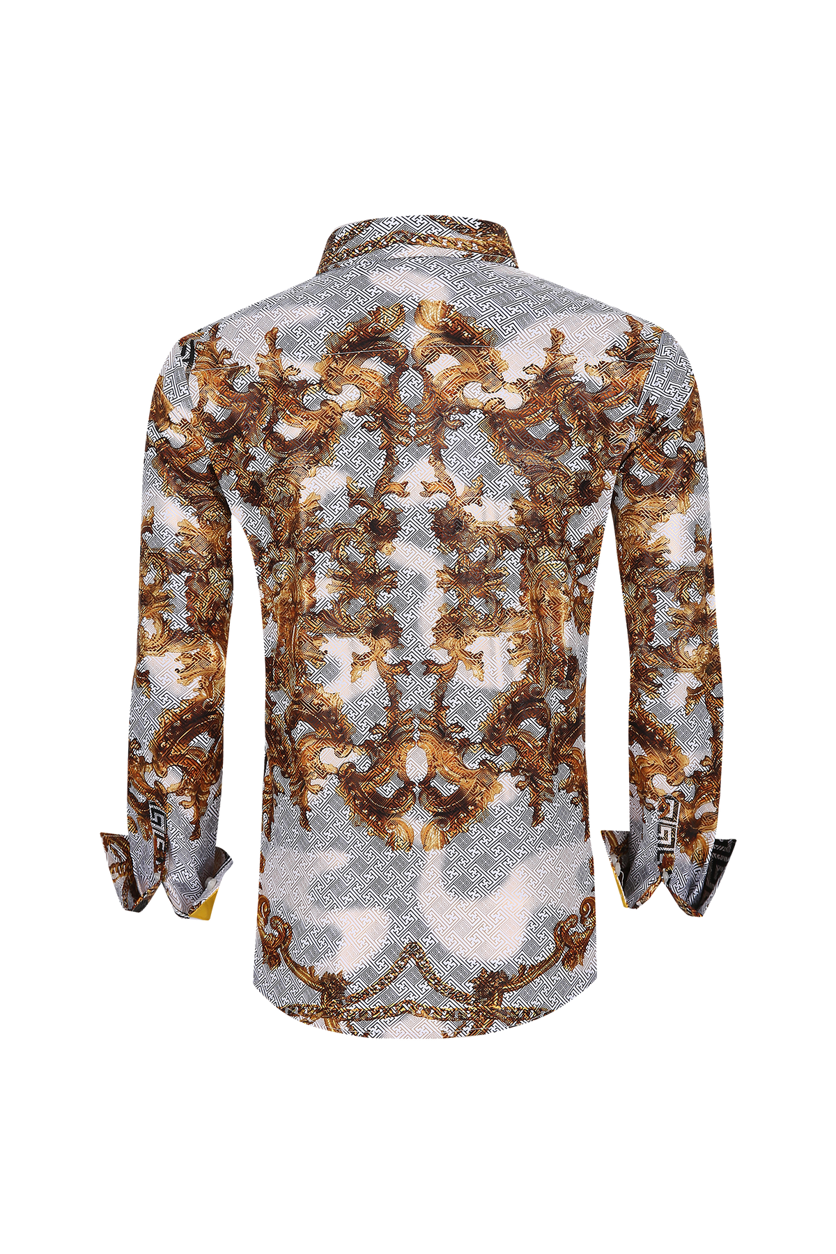Avalon Men’s Slim Fit Modern Printed Shirt