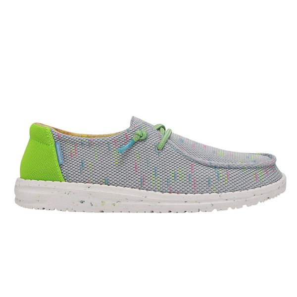 Hey Dude Women's Wendy Sox Glow Blu Casual Shoe