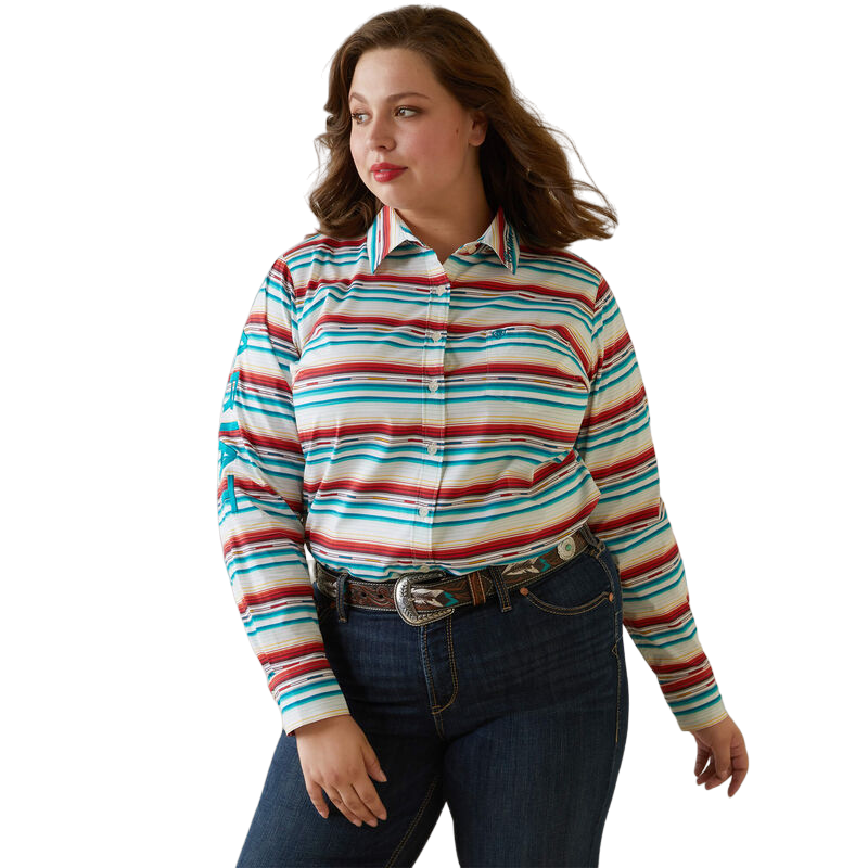 Ariat Women's Rosa Serape Wrinkle Resist Kirby Shirt