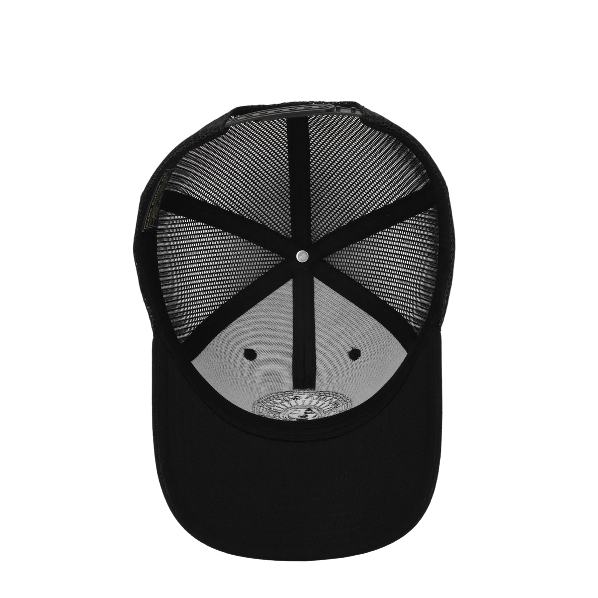 Mama Qucha Co. Men's Black Mesh Cap