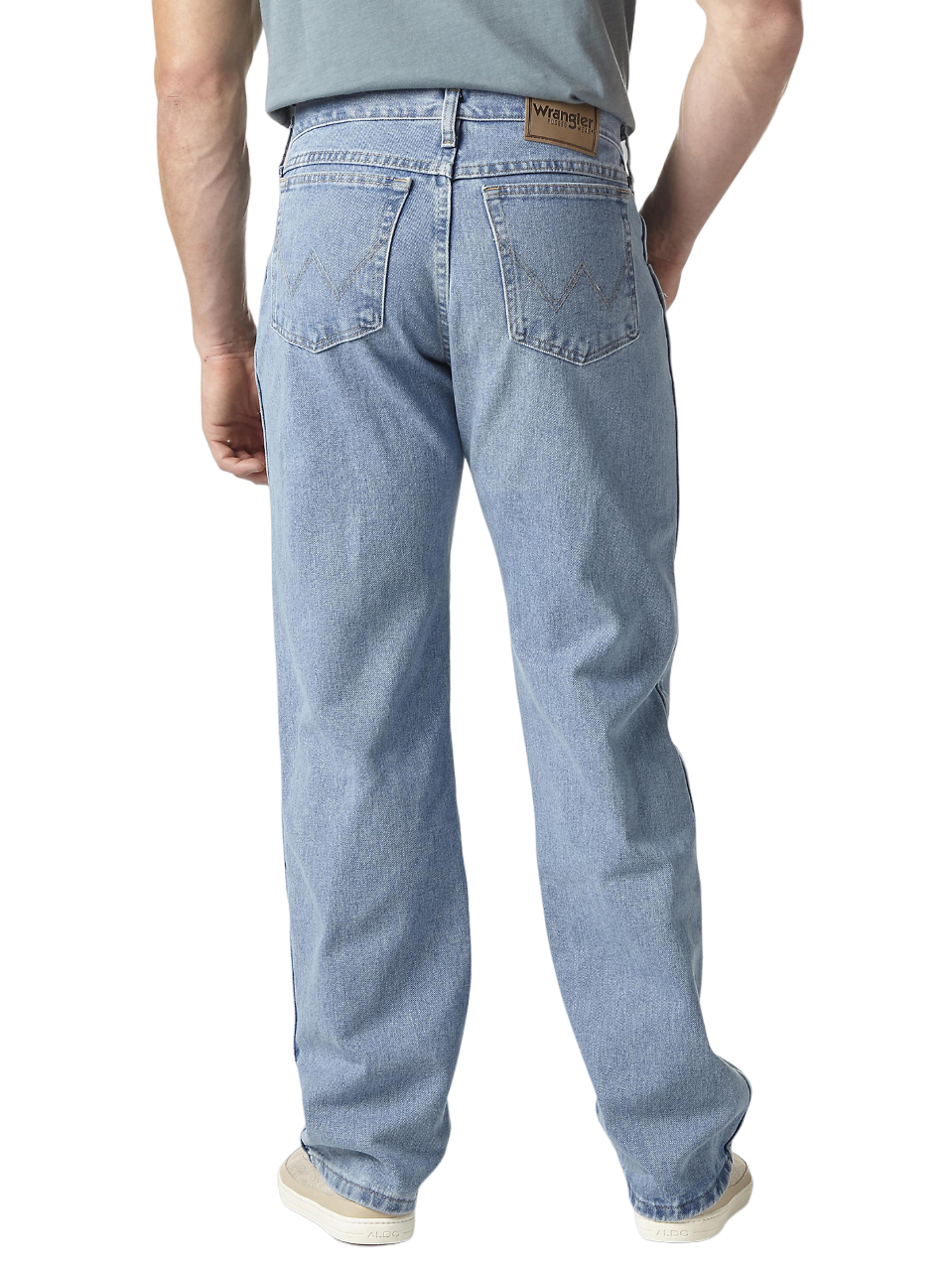 Wrangler Men's Rugged Wear Relaxed Fit In Vintage Indigo Jean