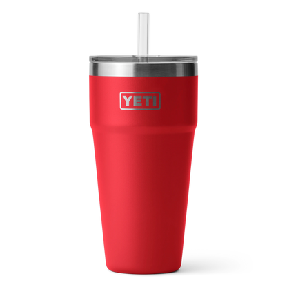 Yeti Rambler 26 oz Stackable Rescue Red Cup