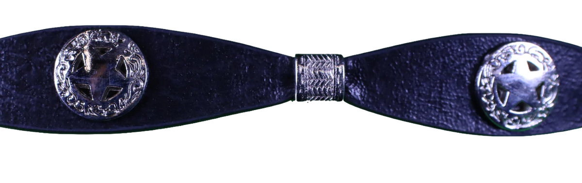 Top Notch Black Star Hat Band